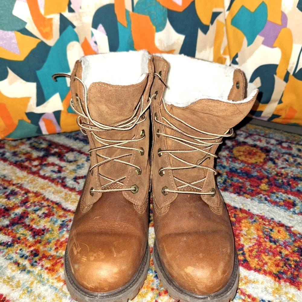 Brand (NWOT) Timberland boots Teddy Fleece